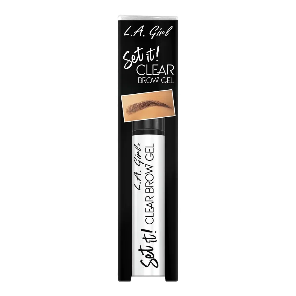 LA GIRL Set It Clear Brow Gel جل الحواجب