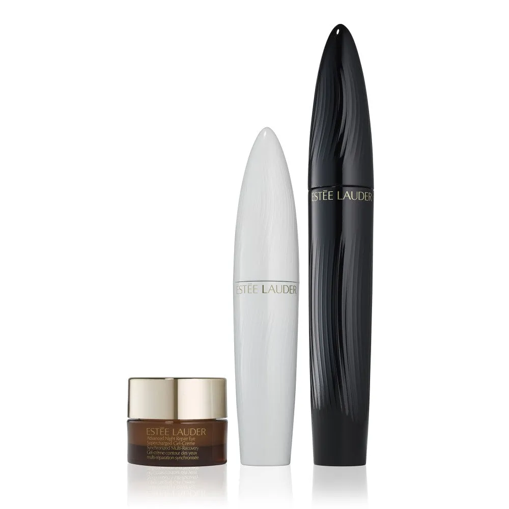 Love At First Swipe zestaw tusz do rzęs 8ml   serum do rzęs i brwi 6ml   krem pod oczy 5ml