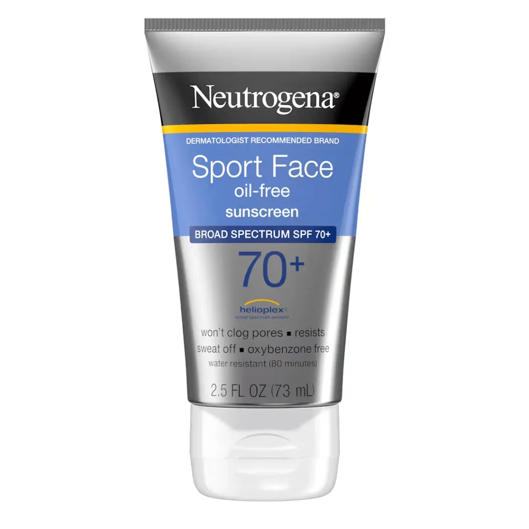 NEUTROGENA SPORT FACE SUNBLOCK SPF 70  (OIL-FREE BROAD SPECTRUM) 73ml